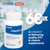 MAJOR- VitaminC 250 mg Comprimidos de Ácido Ascorbico, 100 CT