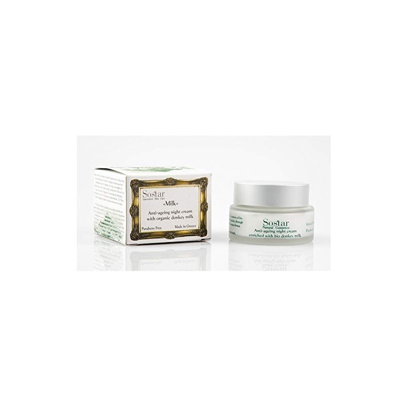 Sostar "The Milk" Anti-aging Night Cream with Donkey Milk 50ml