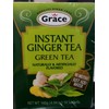 Grace Instant Ginger Tea Green Tea (4.94 oz & 14 Bags x Box)