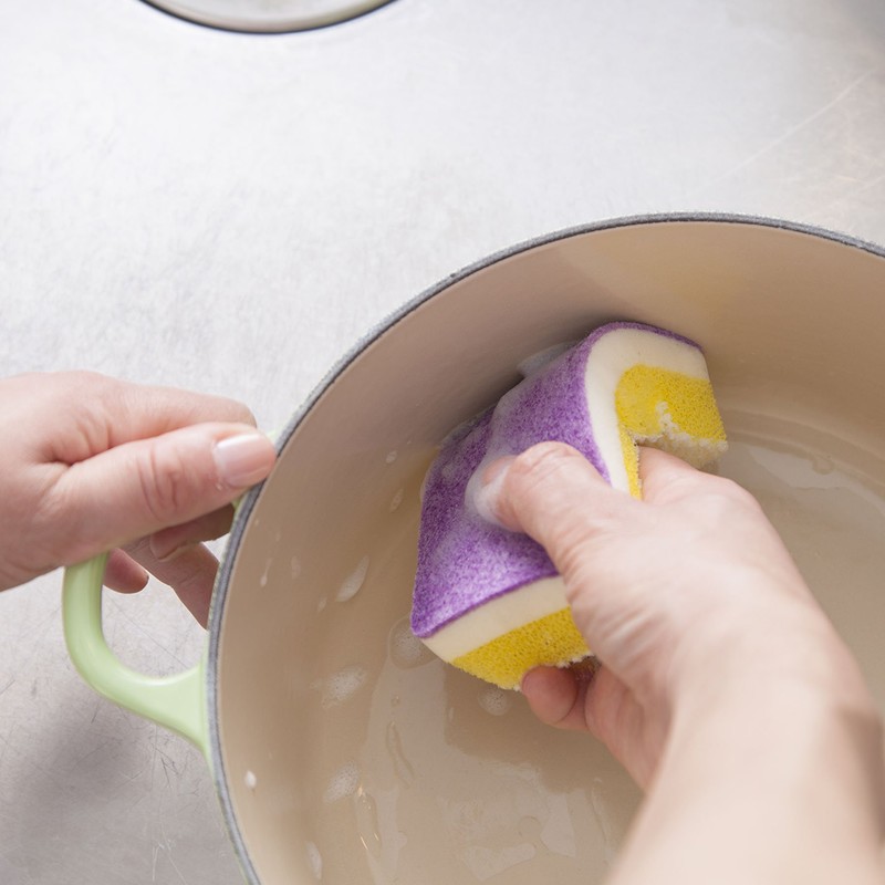 aysén Durable Sponge Soft (approx. 7.2 × 16.5 × 2.1 cm) ky501 