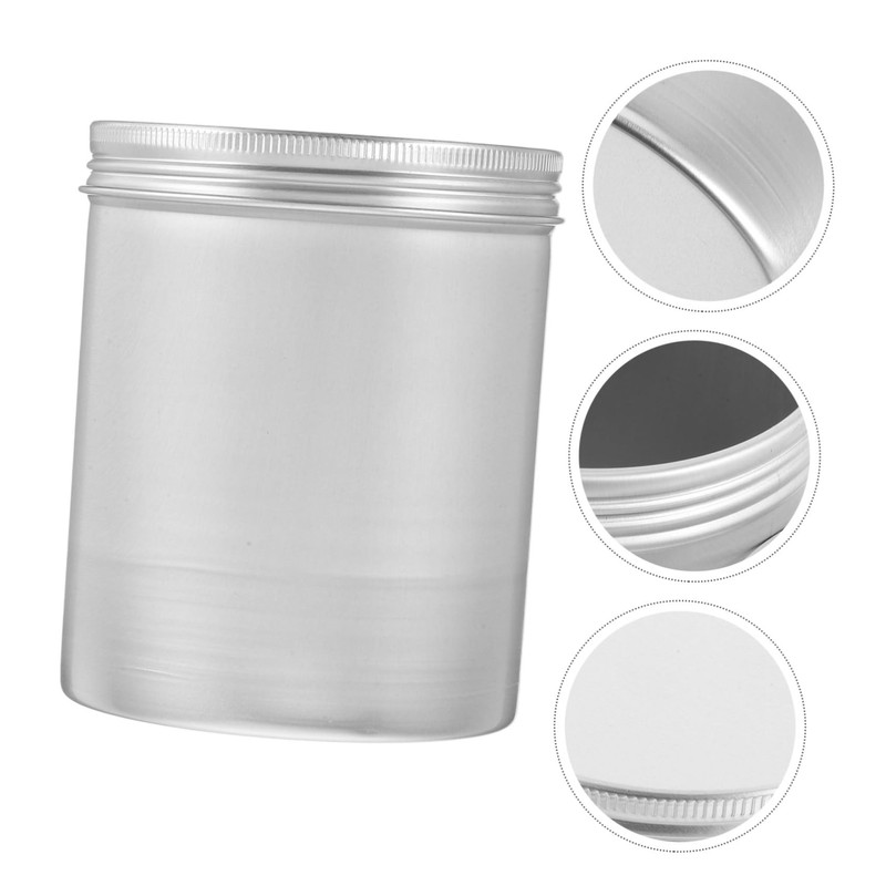 STOBAZA Tea Container Tea Box Organizer Matcha Powder Container Aluminum