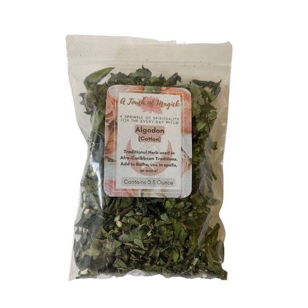 Algodon | Cotton Leaf | Gossypium arboreum | Dried Herb