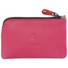 Visconti Rainbow Collection Geno Leather Coin Purse with Keyring RB69,