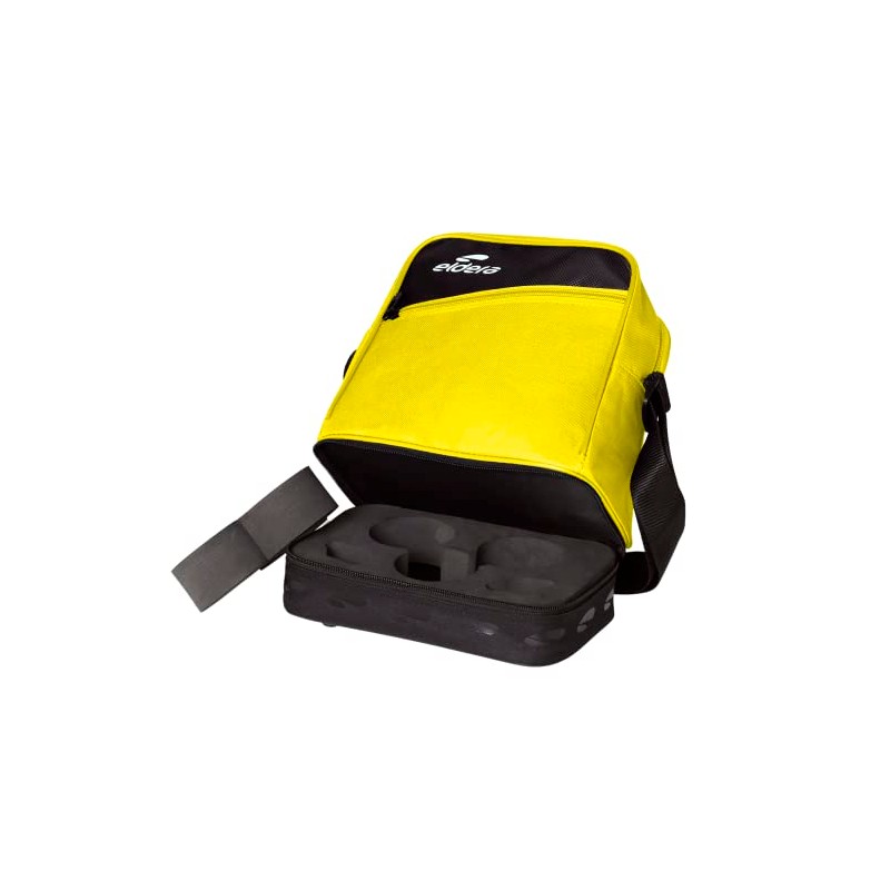 Line Shop Tasche für Boccia, 3 Kugeln, Eldera (Gelb)
