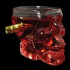 Bar Bespoke Skull Headshots Pack 2 Shot Shell Drinking Glasses