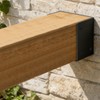GBGS 4 Pcs 4x4 Pergola Wall Mount Bracket,11 Gauge(3 mm