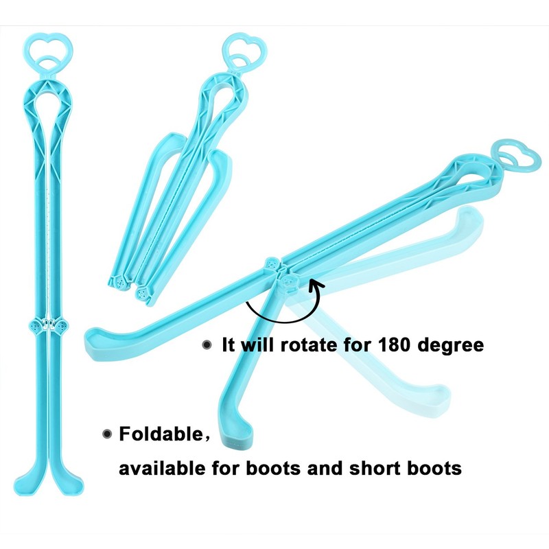 ONEDONE Folding Boot Shaper Boot Stands for Tall Boots Storage