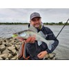 Major Fish Zander leader fluorocarbon fishing line, 0.30 mm, 4