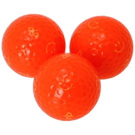 Parly Gates 053-4984312 Golf Balls (Niko-chan, Set of 3), 100_Red