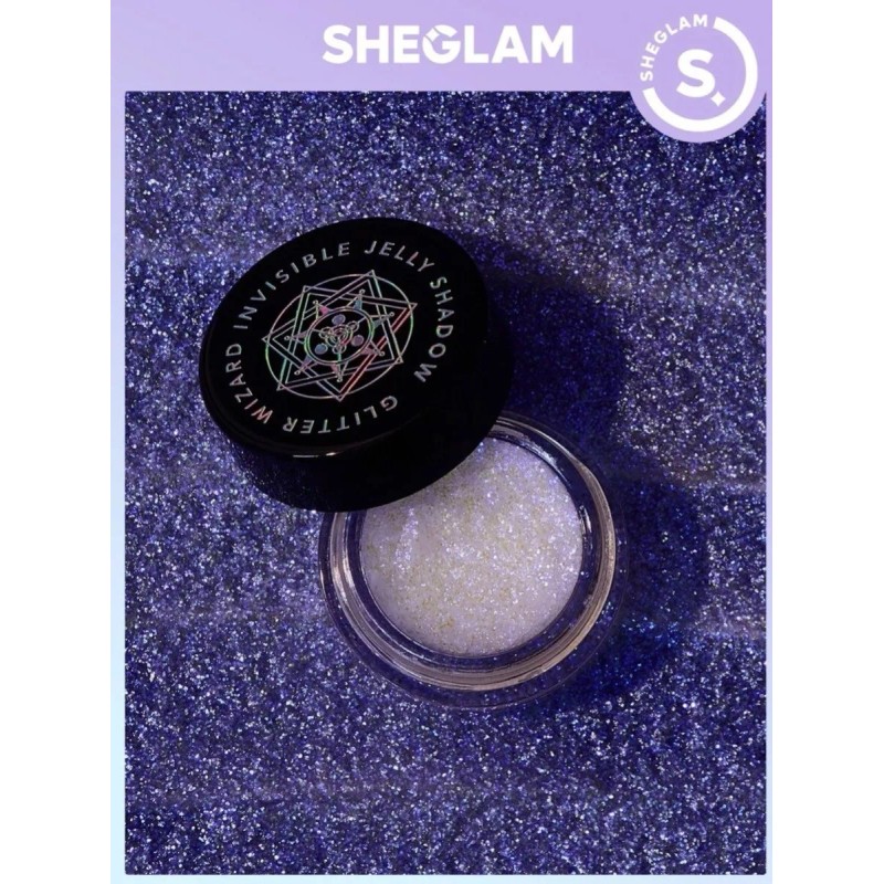 Sheglam Sombra Brillante Glitter Wizard Invisible Jelly Shadow