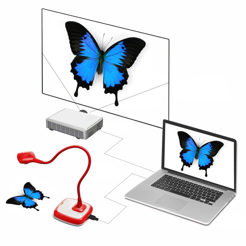 HUE HD Pro Flexible USB 11x17 Document Camera and Classroom