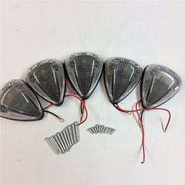 AfterMokit Top Clearance Marker Combos Signal Roof Lights for Dodge Ram 2500 3500 1994 1995 1996 1997 1998 Clear Pack of 5