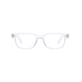 Peepers by PeeperSpecs Clark Blue Light Blocking Reading Glasses, Clear +1.00