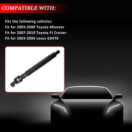 YINAVAGAD 45203-35310 Lower Steering Shaft Column for Toyota 4Runner 2003-2009 4.7L, for Toyota FJ Cruiser 2007-2010, for Lexus GX470 2003-2004, Replaces 4520335310 SKK-TY-022