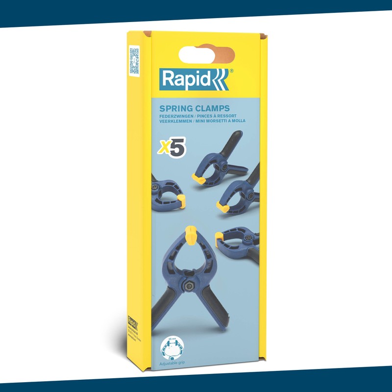 Rapid Set di 5 Mini Morsetti a Molla, Morsetti da