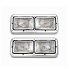Headlight for PETERBILT 379, Driver and Passenger Side Headlights Headlamps