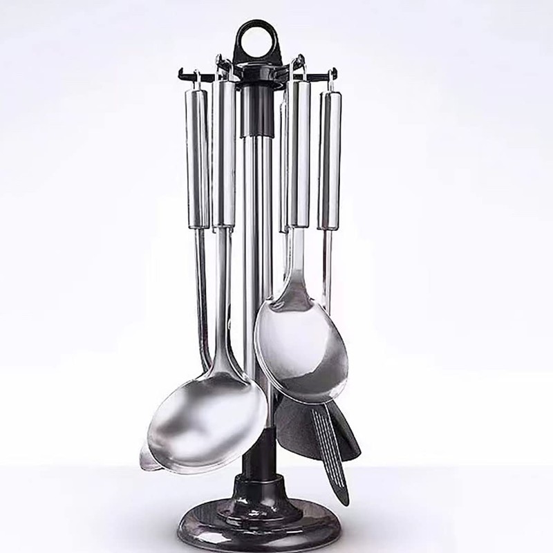 YCSSSD Kitchen ware Storage Rack, Stainless Steel Kitchen Utensil Holder