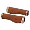 Gusti Phil A. Genuine Leather Handlebar Grip Bicycle Handle Brown