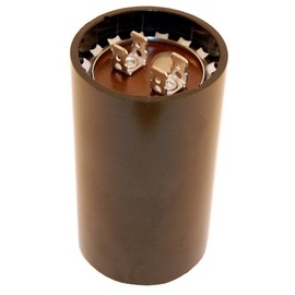 NTE Electronics MSC125V540 Series MSC Motor Start AC Electrolytic Capacitor, Two 0.250" Quick Connect Terminals, 540-648 µF Capacitance, 110/125V