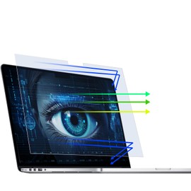 Phimoos Anti Blue Light Screen Protector for Macbook Pro 14 (2016-2025, M1,M2), Mac Laptop Anti-Glare Film Matte, Anti-Scratch Anti-Fingerprint UV Blocker Eye Protective Film