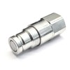 Hydraulic Quick Disconnect Flat Face 1/2" BSP Quick Release Coupling
