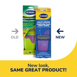 Dr. Scholl's FITNESS WALKING Insoles. Reduce Stress and Strain on your Lower Body while you Walk and Reduce Muscle Soreness (for Men's 8-14, also available for Women's 6-10)