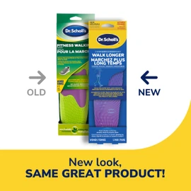 Dr. Scholl's FITNESS WALKING Insoles. Reduce Stress and Strain on your Lower Body while you Walk and Reduce Muscle Soreness (for Men's 8-14, also available for Women's 6-10)