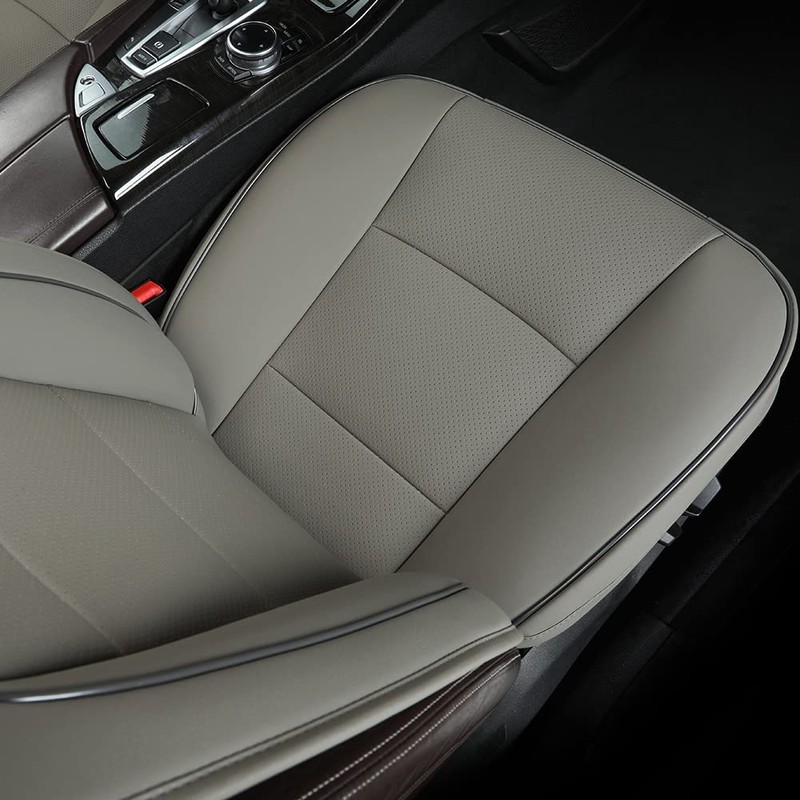 EDEALYN 1 Pack Luxury Automotive Seat Cover Water Proof PU