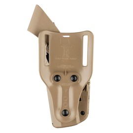 Safariland 7360 ALS/SLS, Level 3 Retention Duty Holster, Mid Ride, Fits: H&K USP 9mm, .40 Compact (3.58") - Flat Dark Earth, Right Hand