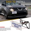 No Drill License Plate Holder Compatible with Genesis G70 2019-2025