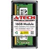 A-Tech 16GB DDR4 3200MHz PC4-25600 ECC SODIMM 1Rx8 Single Rank