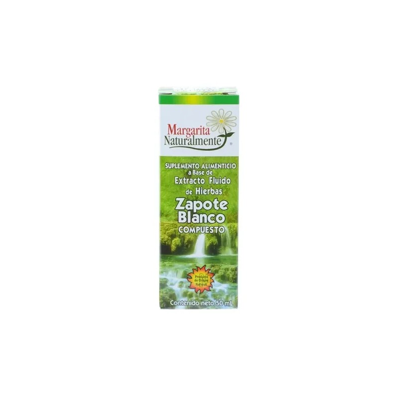 Zapote Blanco Compuesto Extracto 50ml Margarita Naturalmente