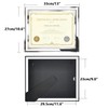 SESEAT 8.5 x 11 Certificate Document Frame Packs4 Diploma Glass