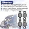 Blrack 839310 Torque Arm Bushing Kit Fit for Kenworth Peterbilt