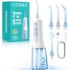 COSLUS C51 Portable Water Flosser for Teeth: 3 Modes &
