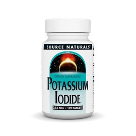 Source Naturals Potassium Iodide, 32.5 mg - 120 Tablets