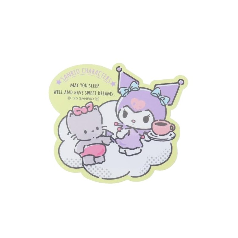 Kromi [Die Cut Sticker] Character Sticker/Nyani Nyenyonyon Relax Sanrio