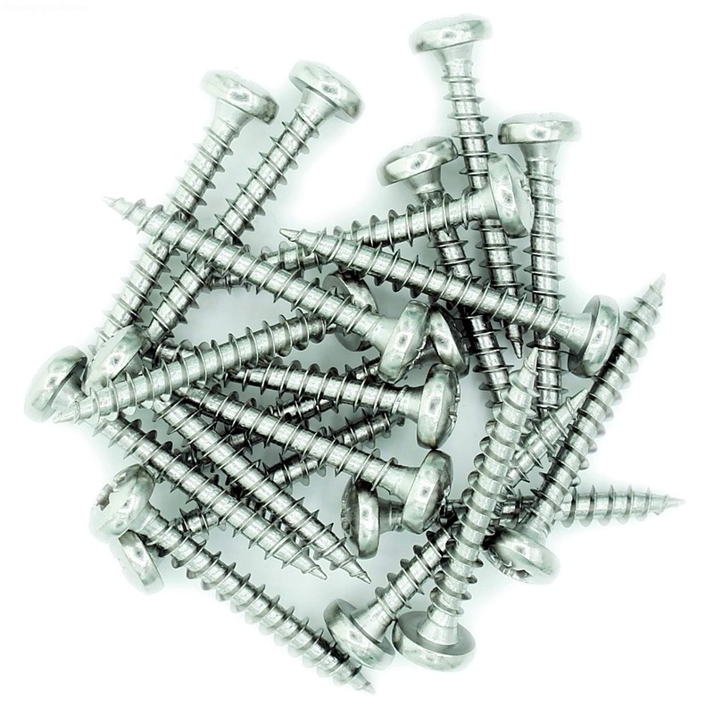 No.5 x 0.8 (3.5mm x 20mm) Pozi Pan Chipboard Screw