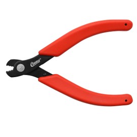 Clauss Snapper Wire Cutters with Round Points, Red, 5.75"