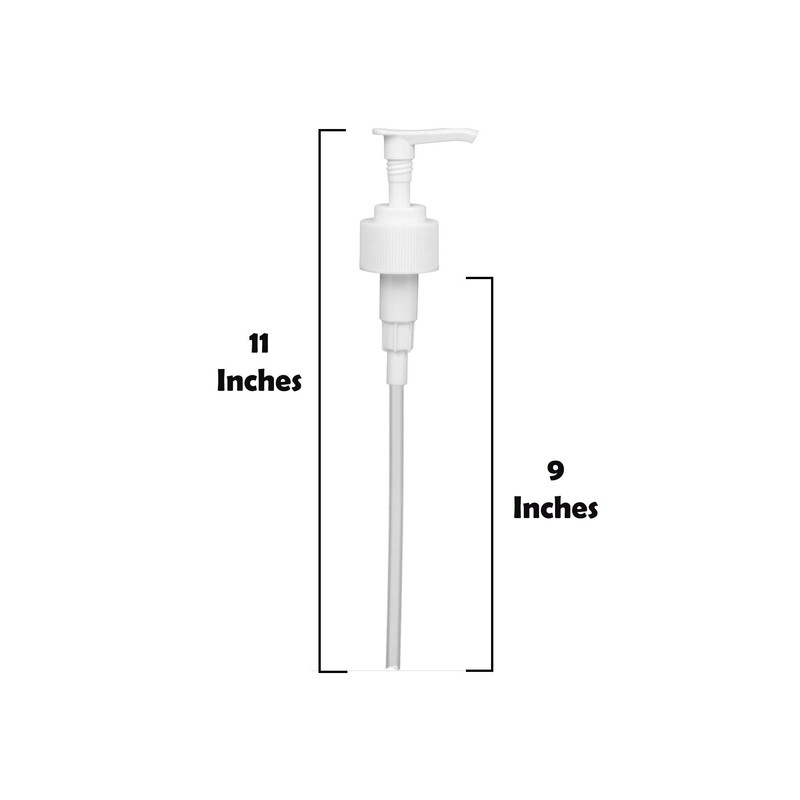Speak Naturals White Soap and Lotion Pump, Fits Most 32oz