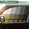 Motoforti Universal Car Window Tint Film Privacy Film 6.56 ft