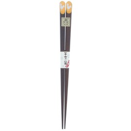 Chopsticks - Chinese Zodiac Tori (Rooster Tori) Lacquer Painted Wooden (Natural Wood) 7.1 inches (18 cm)