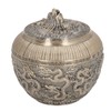 Tea Canister Metal Loose Tea Storage Container Airtight Tea Bag