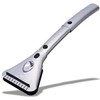 ZONETECH Heated Car Window Ice Scraper with LED Light–Extendable Auto