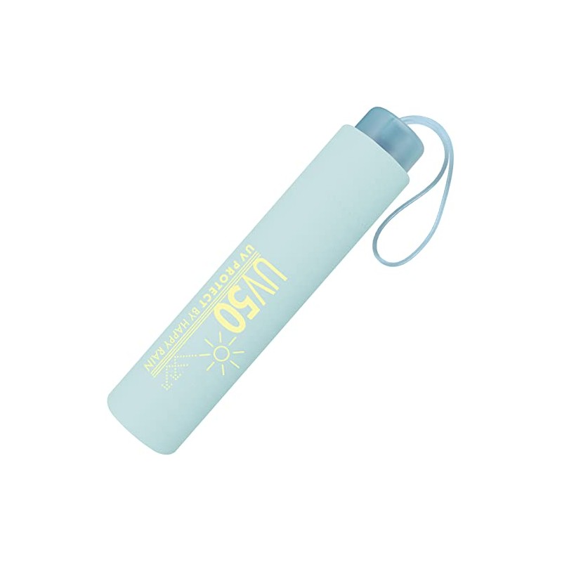 Happy Rain Pocket Umbrella UV50 UV Protect Super Mini, aqua,