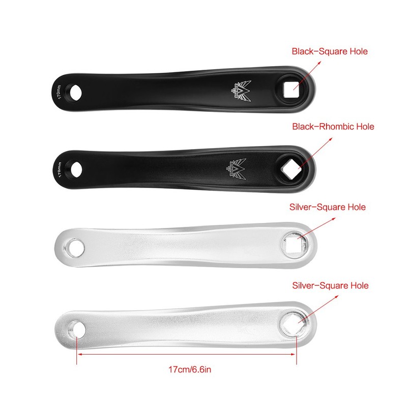 Bicycle Left Crank Arm, 6.7 inches (170 mm), Crank, Easy