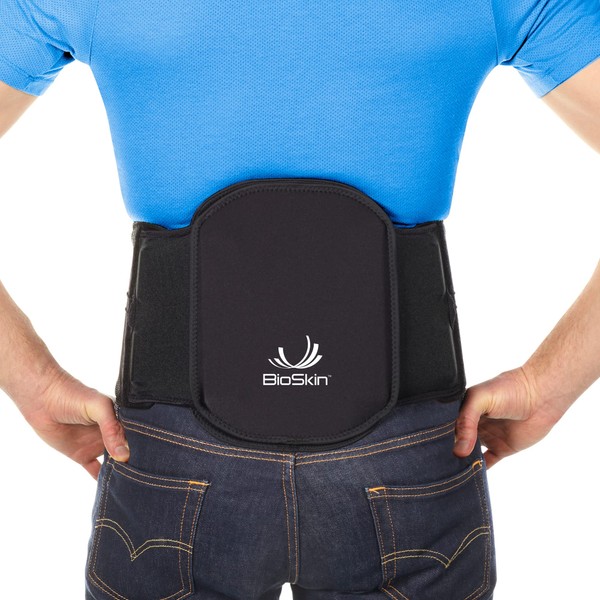 BIOSKIN Vector Back Brace - Premium Lower Back Brace for Lumbar Support - Adjustable Support for Lumbago, Lower Back Pain, and Spasms