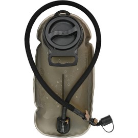 MARCHWAY Bolsa de hidratación de TPU de 2 L/2.5 L/3 L, sin Sabor, sin BPA, con Tubo Aislado para hidratación para Ciclismo, Senderismo, Correr, Escalada, Ciclismo (2.5 L, Gris, 82 onzas)