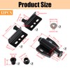 2 Sets : 2 Cabinet Magnetic Touch Latch 4 Pivot