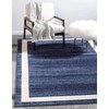 Unique Loom Del Mar Collection Area Rug-Transitional Inspired with Modern